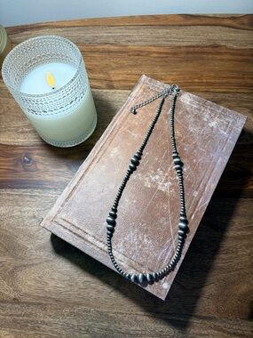 Faux Navajo Pearl Necklace
